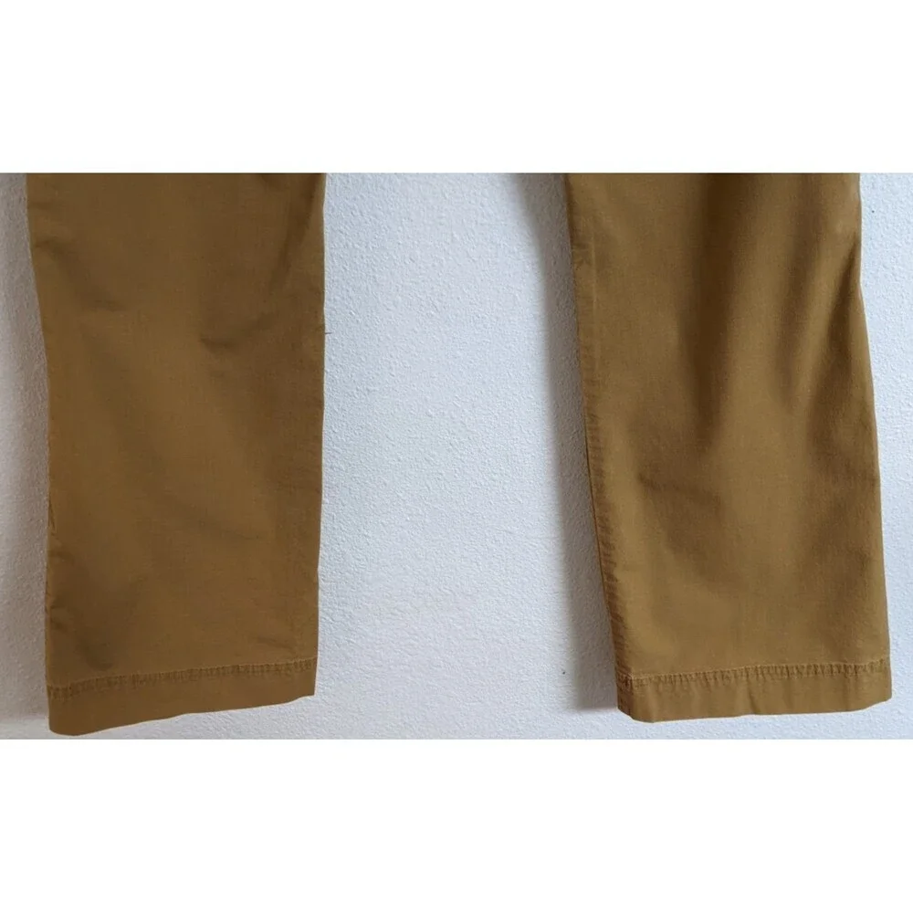 Women's COLUMBIA Cotton Stretch Cargo Flared Leg Pants Hiking Outdoor SZ 4